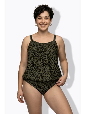 Ulla Popken Soft-BH in dunkel khaki