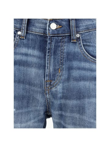 7FOR Blau Baumwolle Straight-Leg Jeans