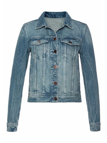 LASCANA Jeansjacke in blue-denim