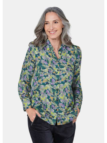 GOLDNER Hemdbluse mit Druck in bunt / gemustert