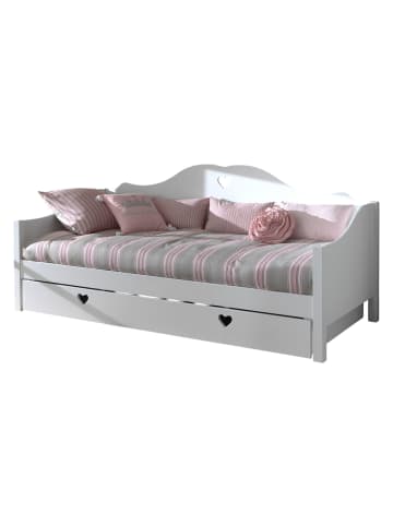 58 aufm Kessel KOJENBETT Kamila 212x95x98 aus MDF in Weiß