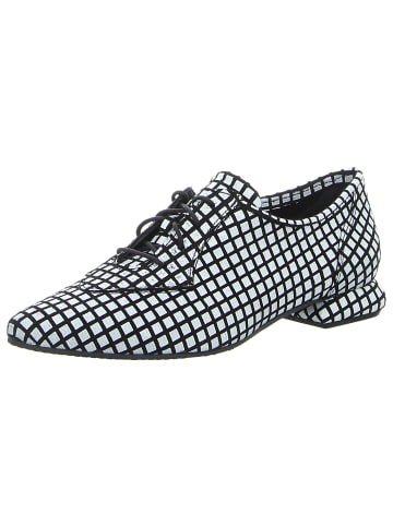 SIMEN Schnürschuhe in weiss/schwarz