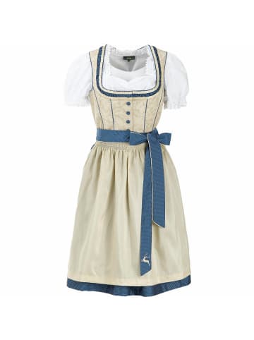 Wiesnkönig Dirndl Marlene in Beige