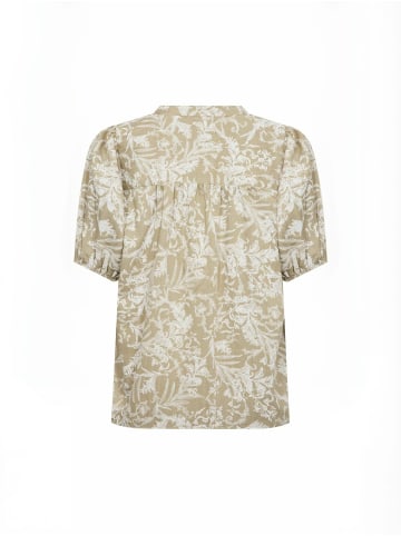 Levete Room T-Shirt LR-RUNI in 7000C - GREY GREEN COMBI
