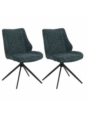 MCW 2er-Set Esszimmerstuhl O48, Dunkelgrün