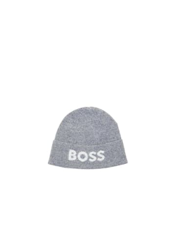 Hugo Boss Grau Recyceltes Polyamid Cap (Baseballmütze)
