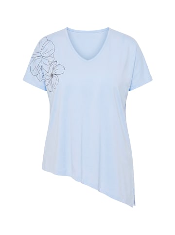 MIAMODA Shirt in quellenblau