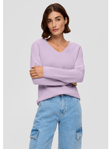 s.Oliver Strickpullover langarm in Lila