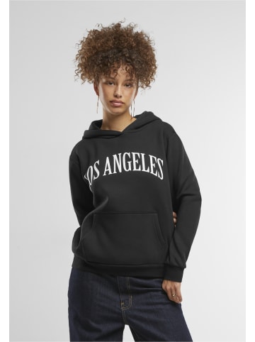 Mister Tee Mister Tee Los Angeles Ladies Fluffy Hoody in black