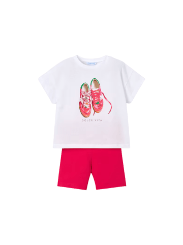 Mayoral Set: T-Shirt und Leggings 3731 Fuchsia