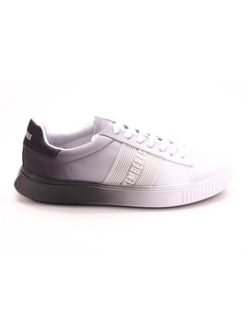 Bikkembergs Turnschuhe Cesan in Weiß/Schwarz
