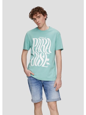 QS T-Shirt in 61D2_helles türkis