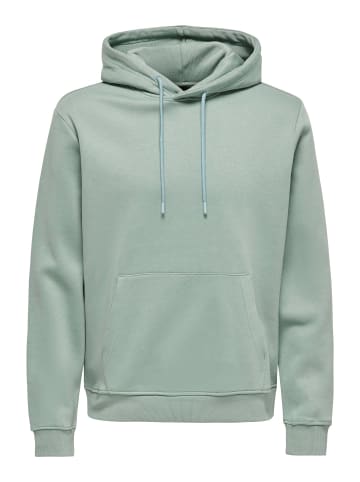 ONLY & SONS Kapuzenpullover in Chinois Green