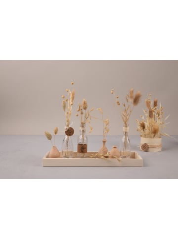 Rayher Holz Deko Vase, mini in natur