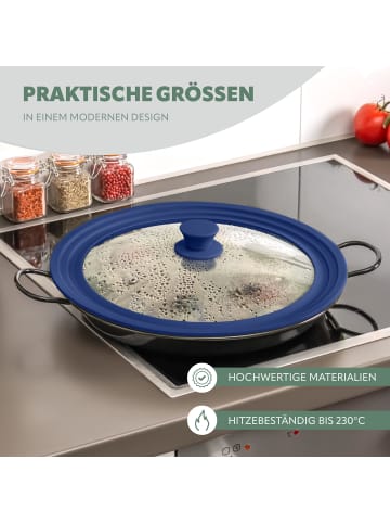 bremermann Universal-Glasdeckel Silikonrand 30/32/34 cm