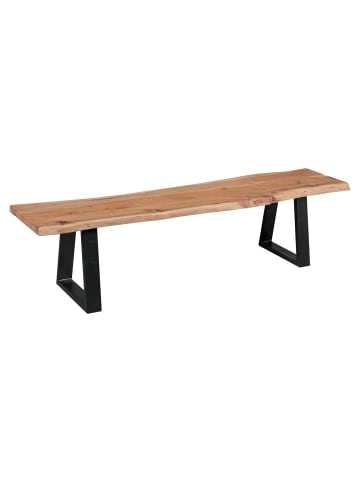 KADIMA DESIGN Esszimmer-Bank GAYA Baumstamm Massivholz 160 x 45 x 40 cm,