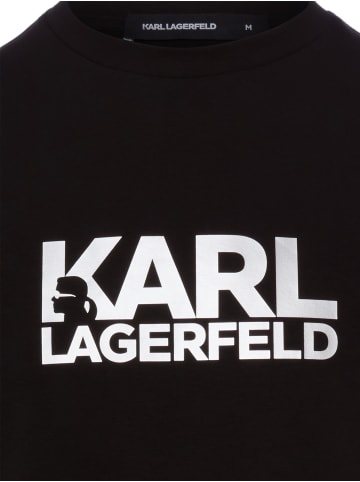Karl Lagerfeld T-Shirt in schwarz silber - 0003