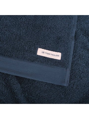 Tom Tailor Duschtuch 1er Pack in Dunkelblau