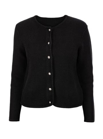 AlpSpur Strickjacke LINA in schwarz
