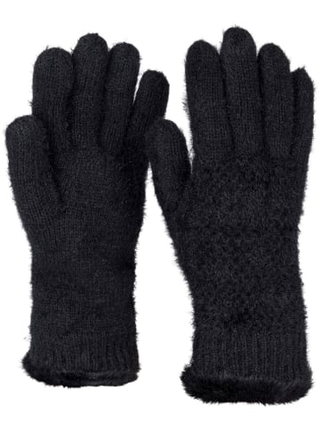 styleBREAKER Strickhandschuhe in Schwarz