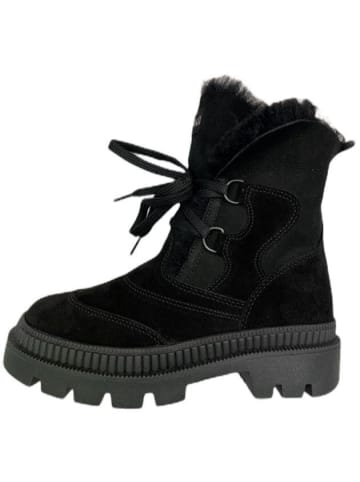 OLANG Schnürstiefel in schwarz