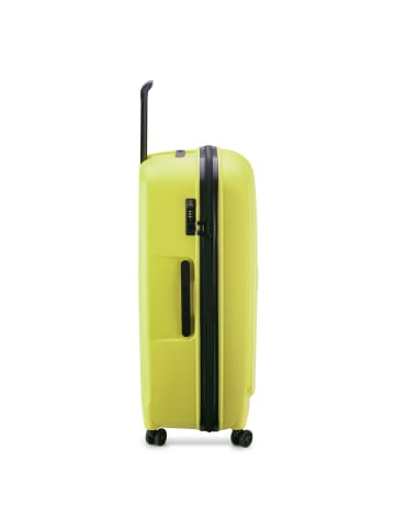 Delsey Belmont Plus 4 Rollen Trolley 82 cm mit Dehnfalte in gruen chartreuse