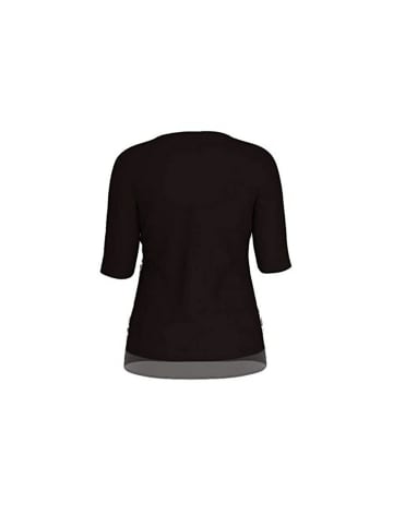 Barbara Lebek Rundkragen Langarmshirt für Damen in schwarz