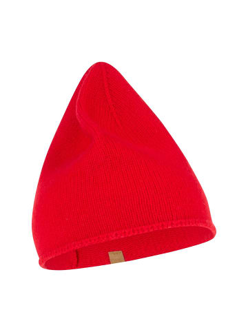 Camel Active Beanie aus reinem Kaschmir in Rot