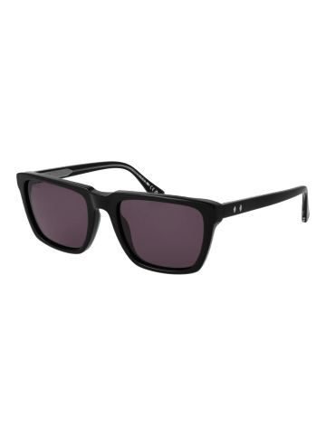 Web Männer Sonnenbrille Quadratisch Schwarz