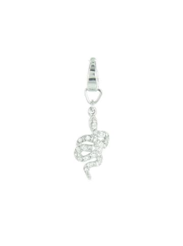 Fossil Charm in Silber