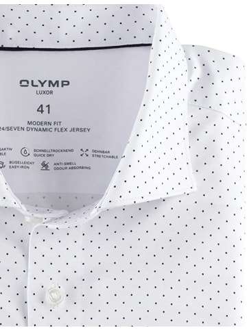 OLYMP  Poloshirt für Herren in weiß