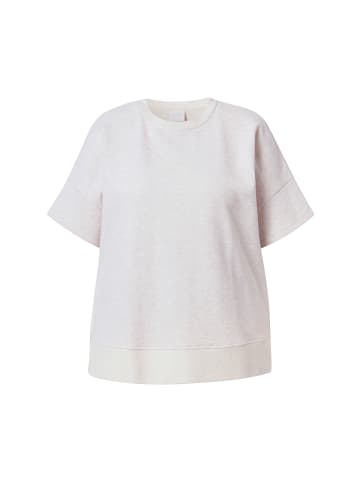 Ulla Popken Sweatshirt in perlweiß