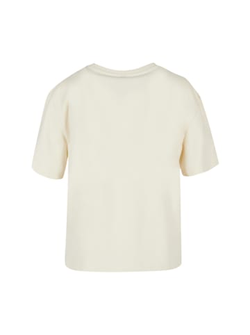 F4NT4STIC Ladies Everyday Tee Beach Bum Summer Varsity Retro in Whitesand
