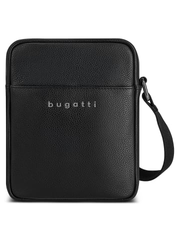 Bugatti Valencia Mini Bag Umhängetasche Leder 17.5 cm black