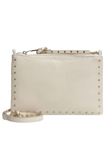 Seidenfelt Senja - Umhängetasche S 23 cm (schwarz) in beige