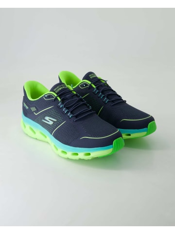 Skechers Slip On Sneaker in Blau