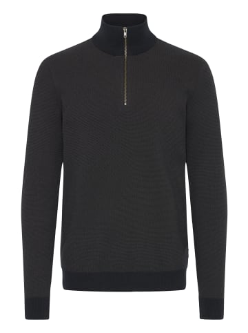 BLEND Troyer BHBAAL HALF ZIPP KNIT in Schwarz