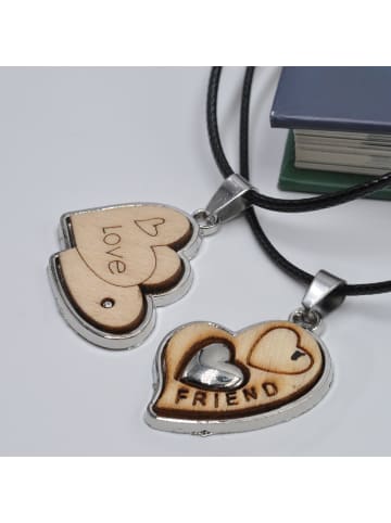 Steuer Modeschmuck Metall in Schwarz