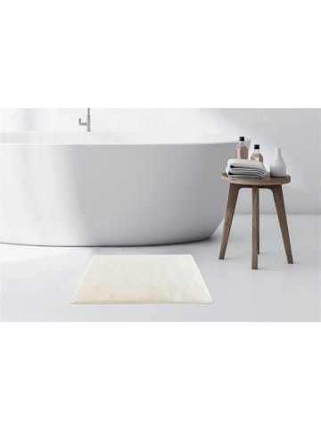 Kurzflor Teppich Badematte Robert Light 625 in Weiß