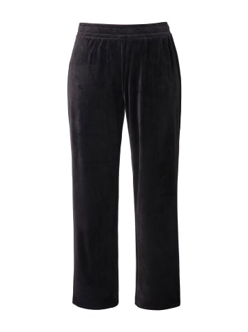 Ulla Popken Loungewear Hose in schwarz
