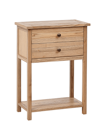 Beliani Konsolentisch SALTON in Braun - (W) 53 x (H) 74 x (L) 31 cm