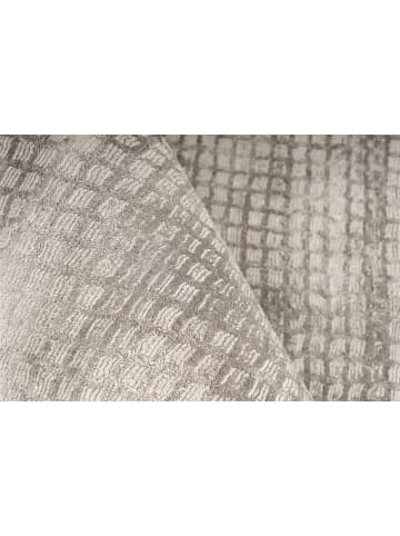 Kayoom Kurzflor Teppich Bridget 125 in silber - rechteckig