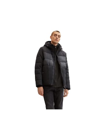 Tom Tailor Winterjacke für Herren in schwarz in schwarz