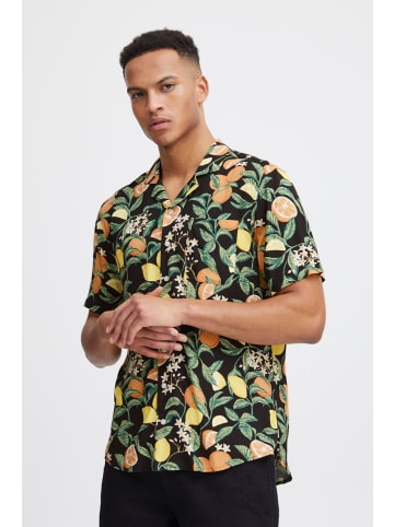 BLEND Kurzarmhemd BHShirt in Schwarz