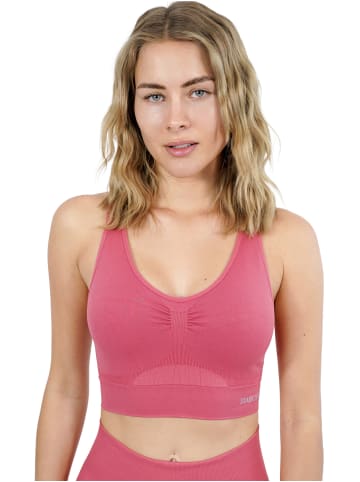 Stark Soul® Seamless Light Sports Bra - Sport BH in holly berry