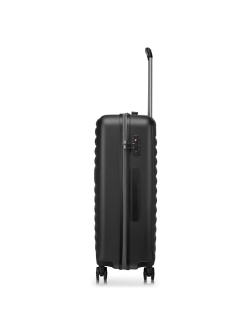 Roncato Ibiza - 4-Rollen-Trolley M 65 cm (black) in schwarz
