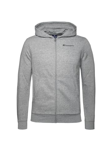 Champion Sweatjacke Hooded Full Zip in grau