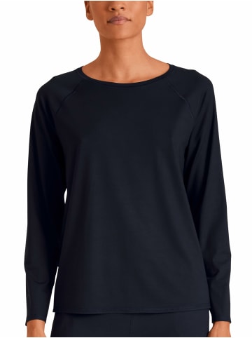 Calida Rundkragen Langarmshirt für Damen in uni