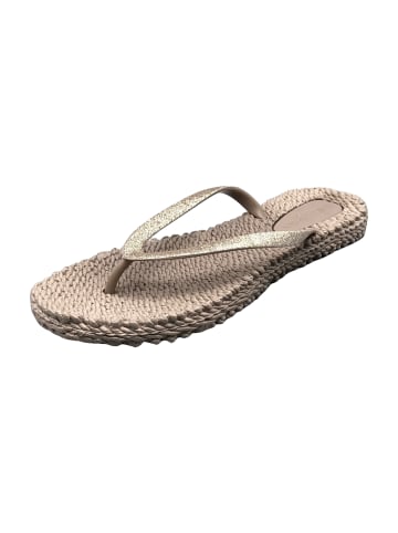 Ilse Jacobsen Bade-Zehentrenner in Beige