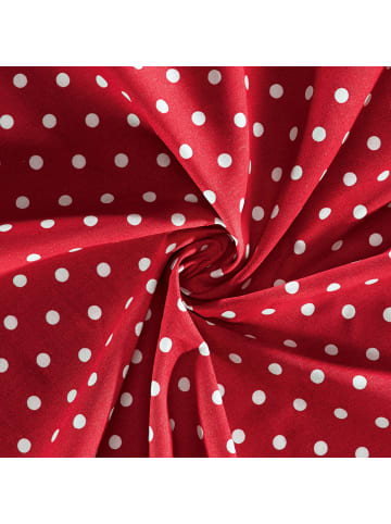 REDBEST Baumwolle Mitteldecke Orlando in rot